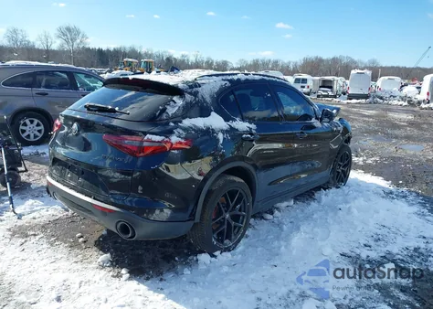 2019 Alfa Romeo Stelvio Ti Sport Awd z USA, uszkodzony, nr VIN ZASPAKBN8K7C59949